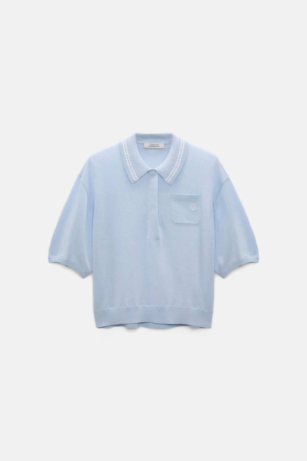 DOROTHEE SCHUMACHER Refined Essentials Pullover in blue - women's t-shirt - view 4