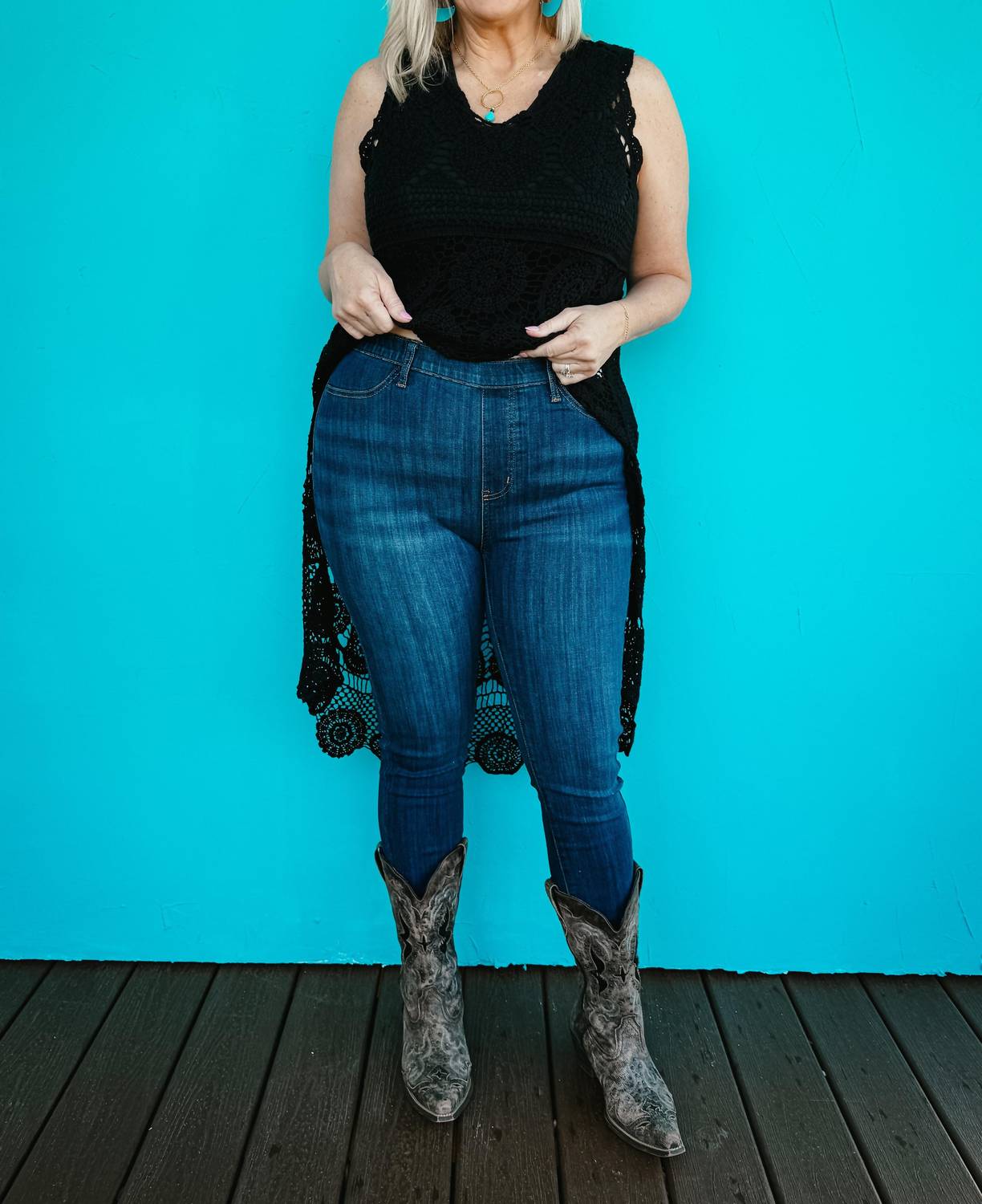Judy Blue - Ava High Rise Pull On Skinny Jegging