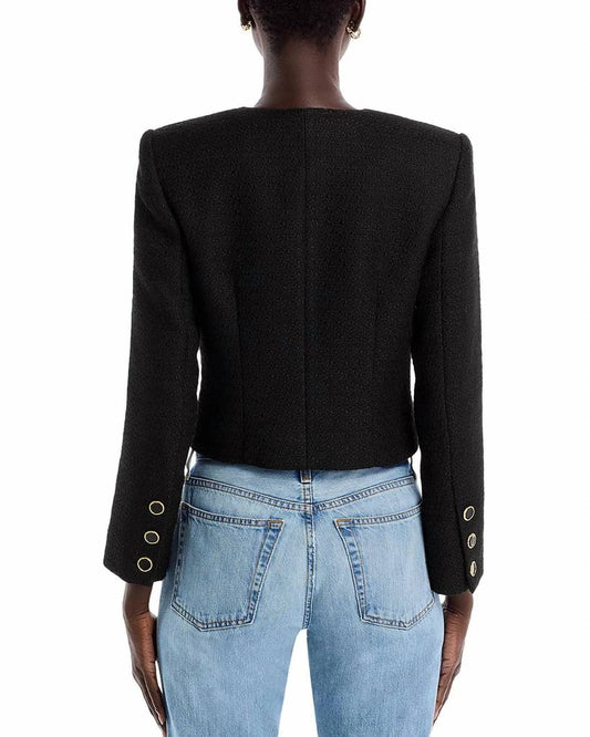 French Connection - Buttoned Crop Jacket
