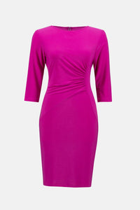 Joseph Ribkoff Bodycon Knee-length Dress in pink - women's dress - view 5