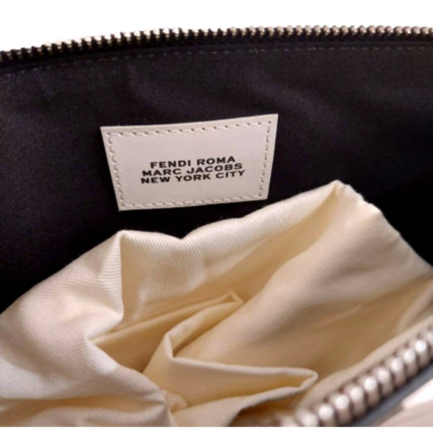Fendi - Women's Roma Large Leather Clutch