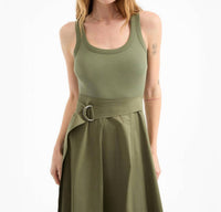 Veronica Beard - Ennis Belted Midi Dress