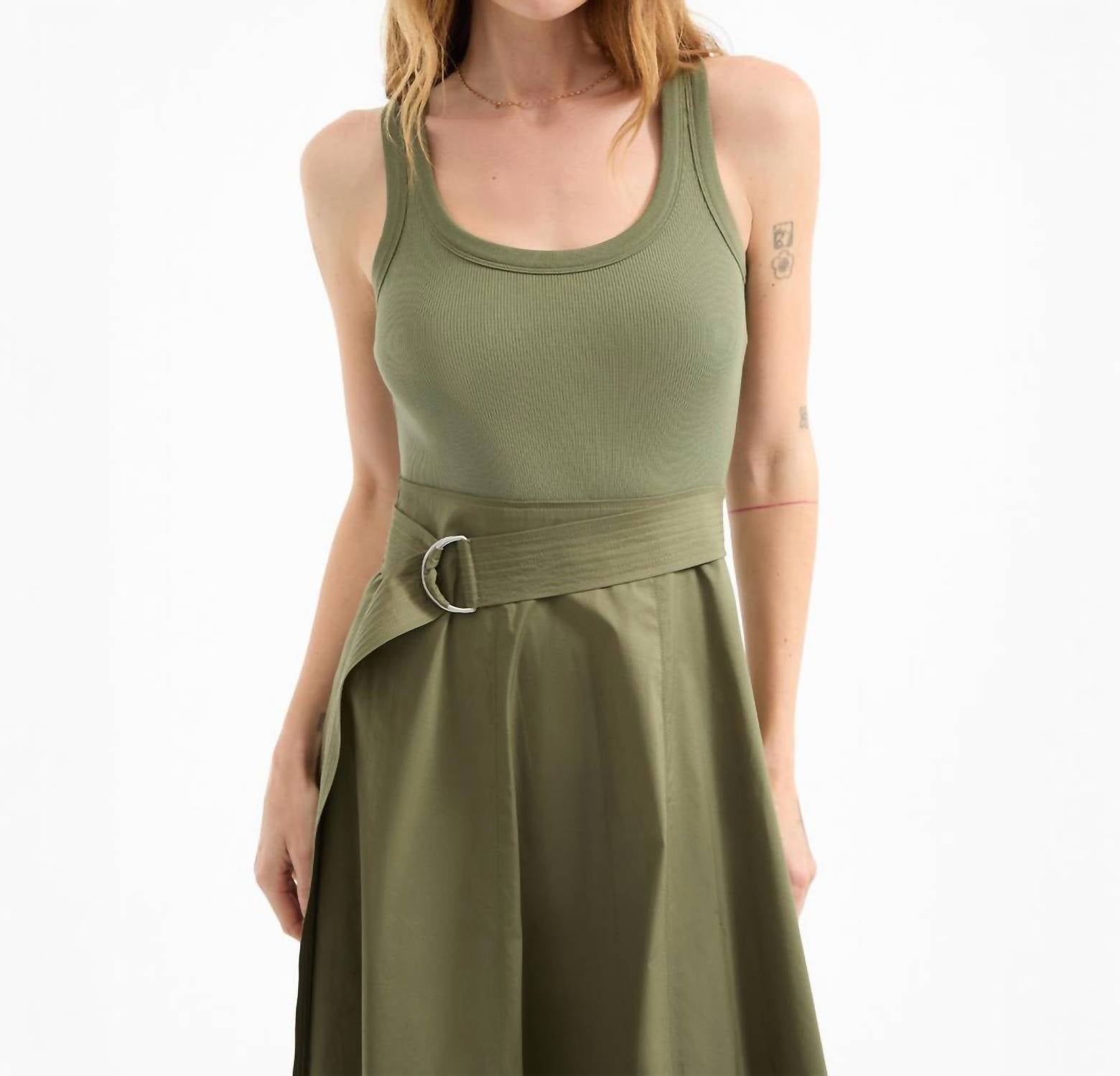 Veronica Beard - Ennis Belted Midi Dress