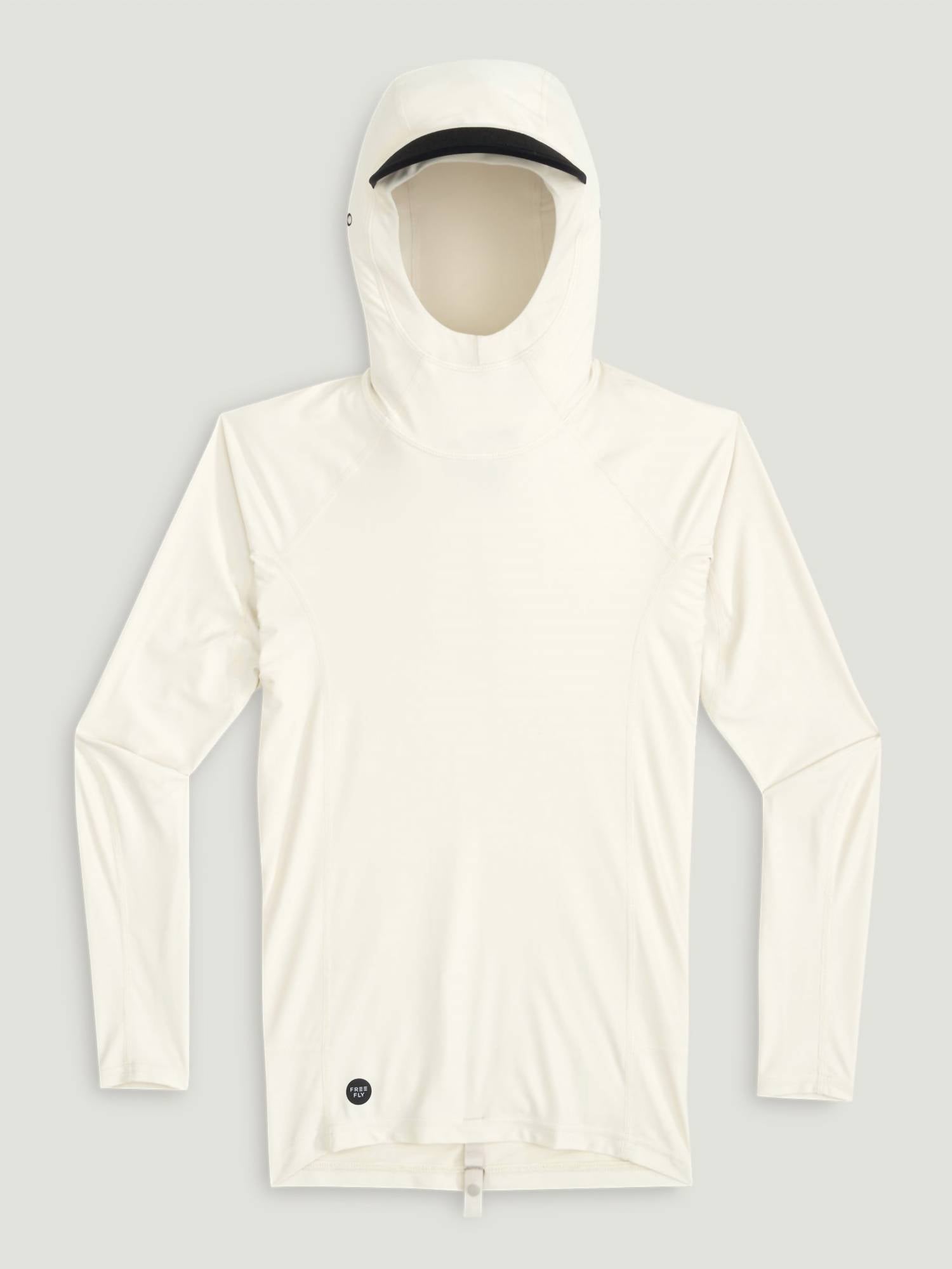 FREE FLY Men's Pinnacle Hooded Rash Guard in birch - men's swimwear
