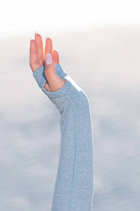 Navano - tidal compression long sleeve crop top