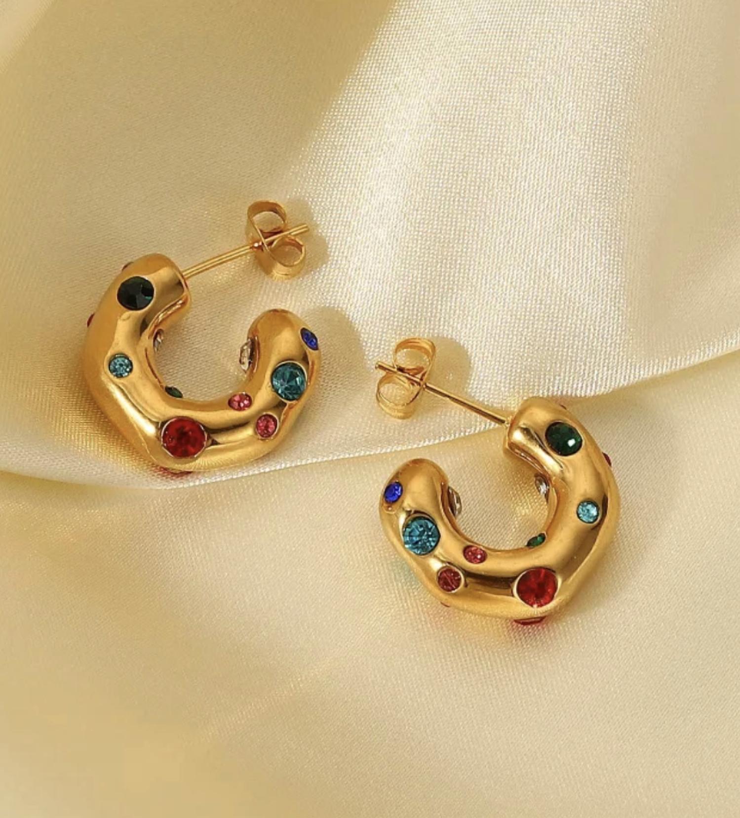 Katie Rae Collection - Women's Living In Color Earrings