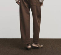 Mijeong Park - Pleated Barrel Leg Pants