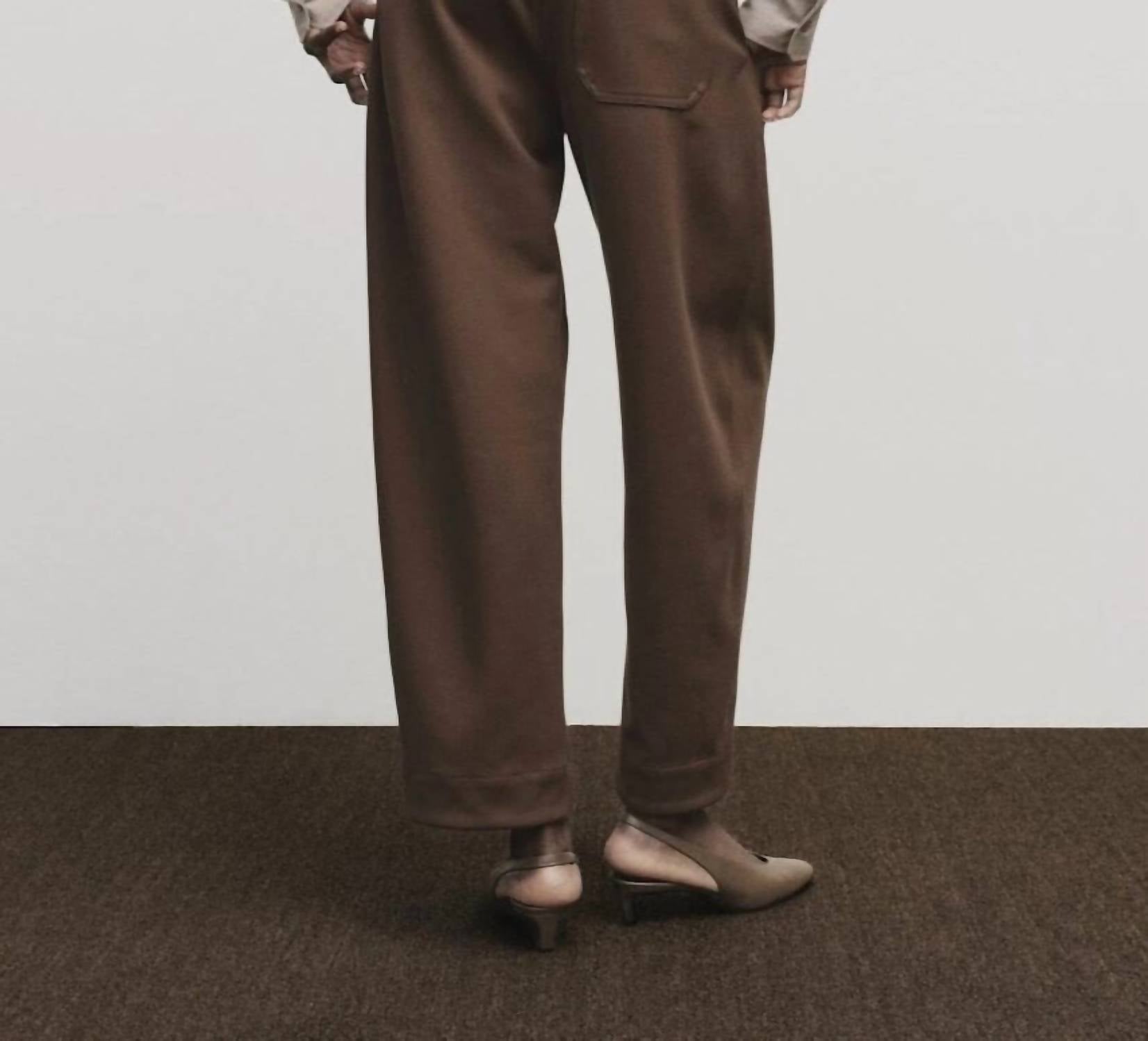 Mijeong Park - Pleated Barrel Leg Pants