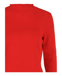 Salvatore Ferragamo - Women's Stretch Jersey Mock-neck Shirt