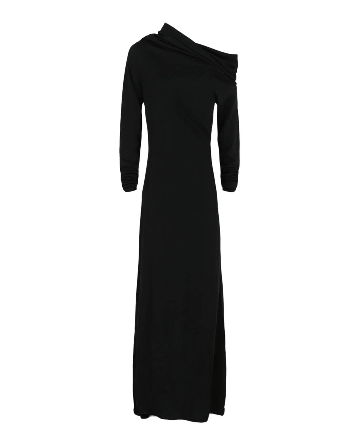 Salvatore Ferragamo - Women's Long Sleeve Off-the-shoulder Gown