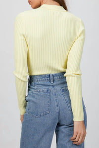 CYNDIE KNIT BODYSUIT