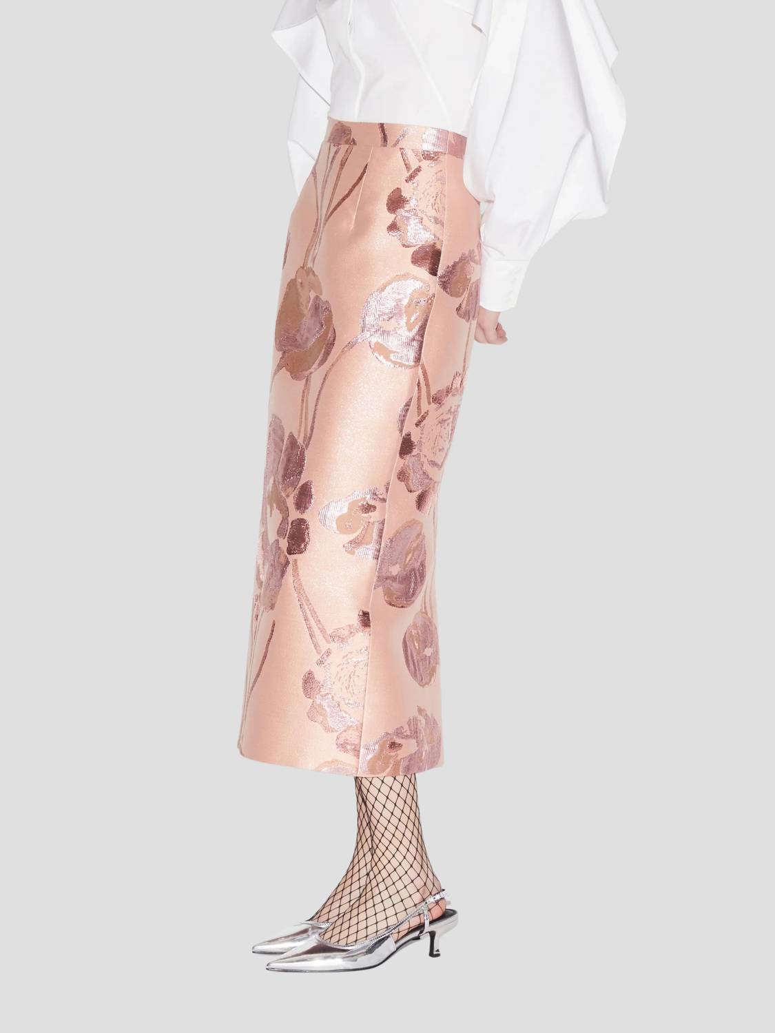 Huishan Zhang - Oakley Floral Skirt