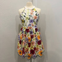 Just Me - Floral halter dress