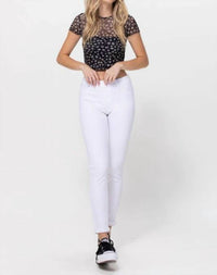 Cello - Mid Rise Pull On Crop Skinny Jeans