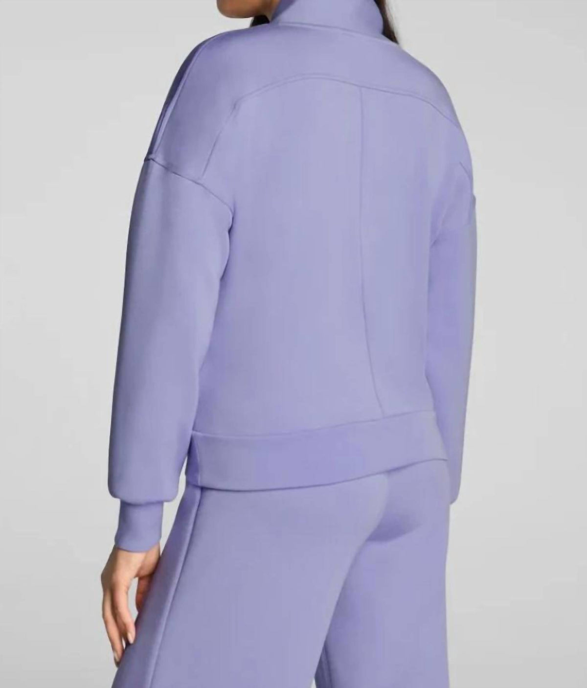 Spanx - Shawl Collar Half Zip Sweatshirt