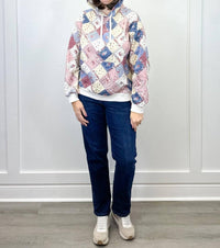 Main Strip - Spring Patchwork Quilted Hoodie