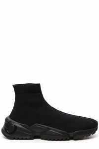 Salvatore Ferragamo - Men's Logo Embossed Sock Sneakers