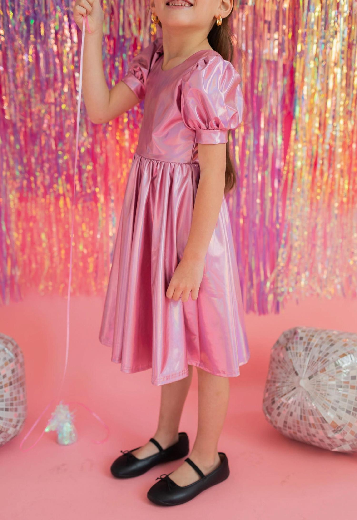 Ollie Jay - Puff Sleeve Twirl Dress