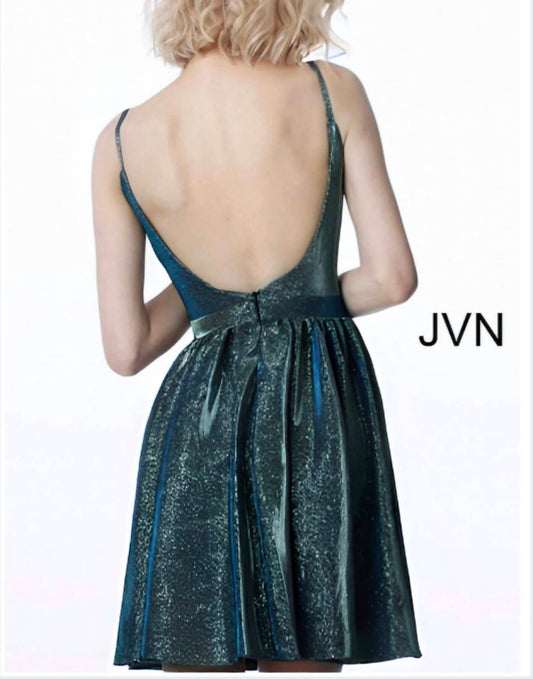 Jovani - Align sugar glitter mini dress