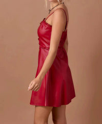 Baby Pink - Cutout Mini Dress