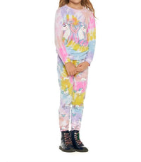Chaser - Tie Dye Reflected Unicorn Hacci Sweatpants