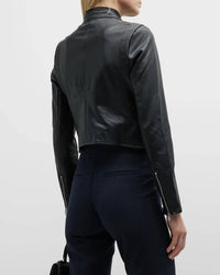 Spanx - Leather-like Moto Jacket