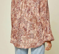 Andree By Unit - Embroidered Peasant Top