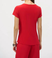 Joseph Ribkoff - Side Ruched Top