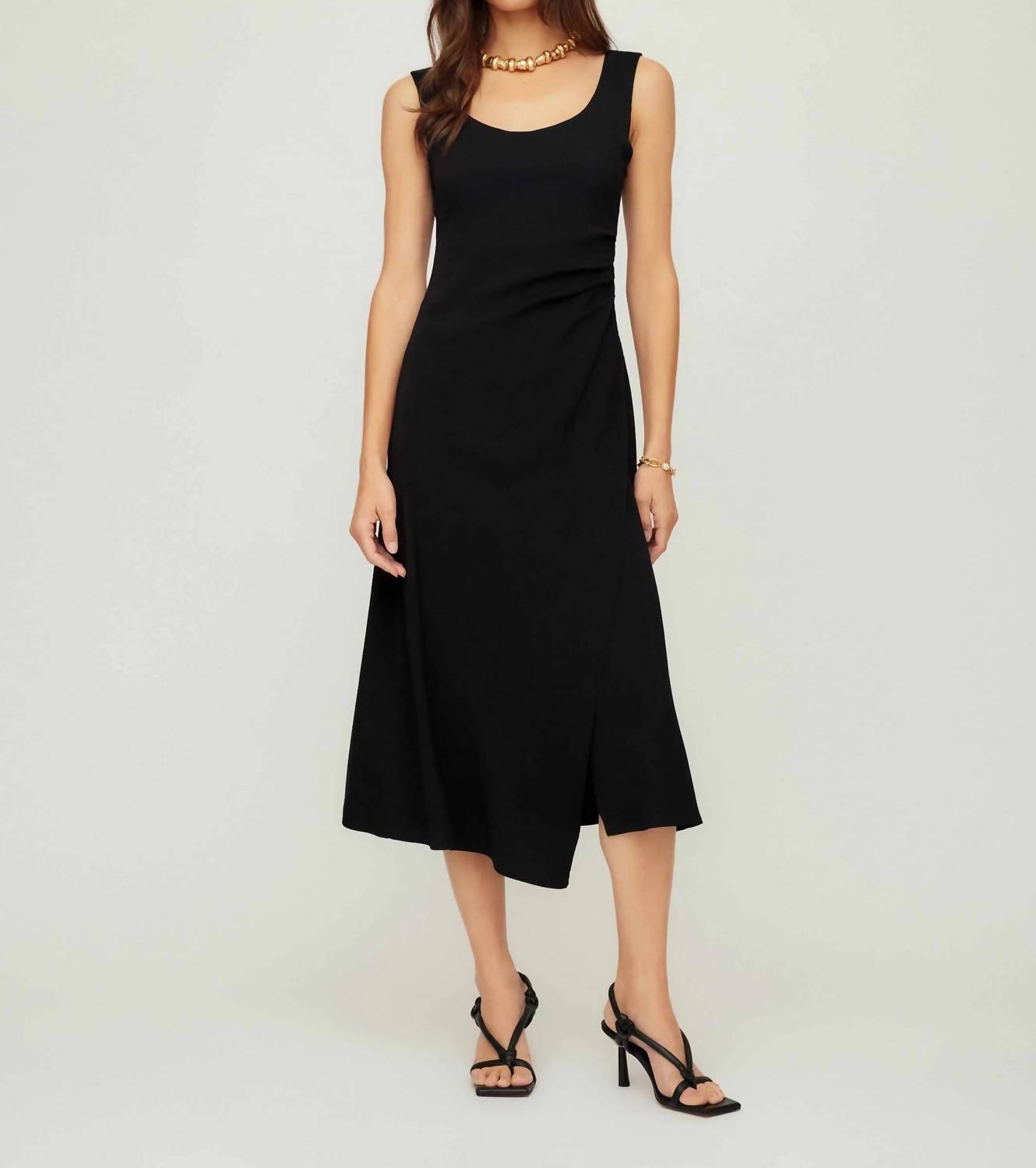 Fifteen Twenty - Shari Side-Pleat Dress