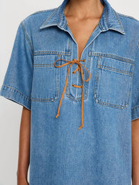 Kivari - Evie Denim Mini Dress