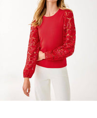 Lilly Pulitzer - Bryant Knit Lace Top