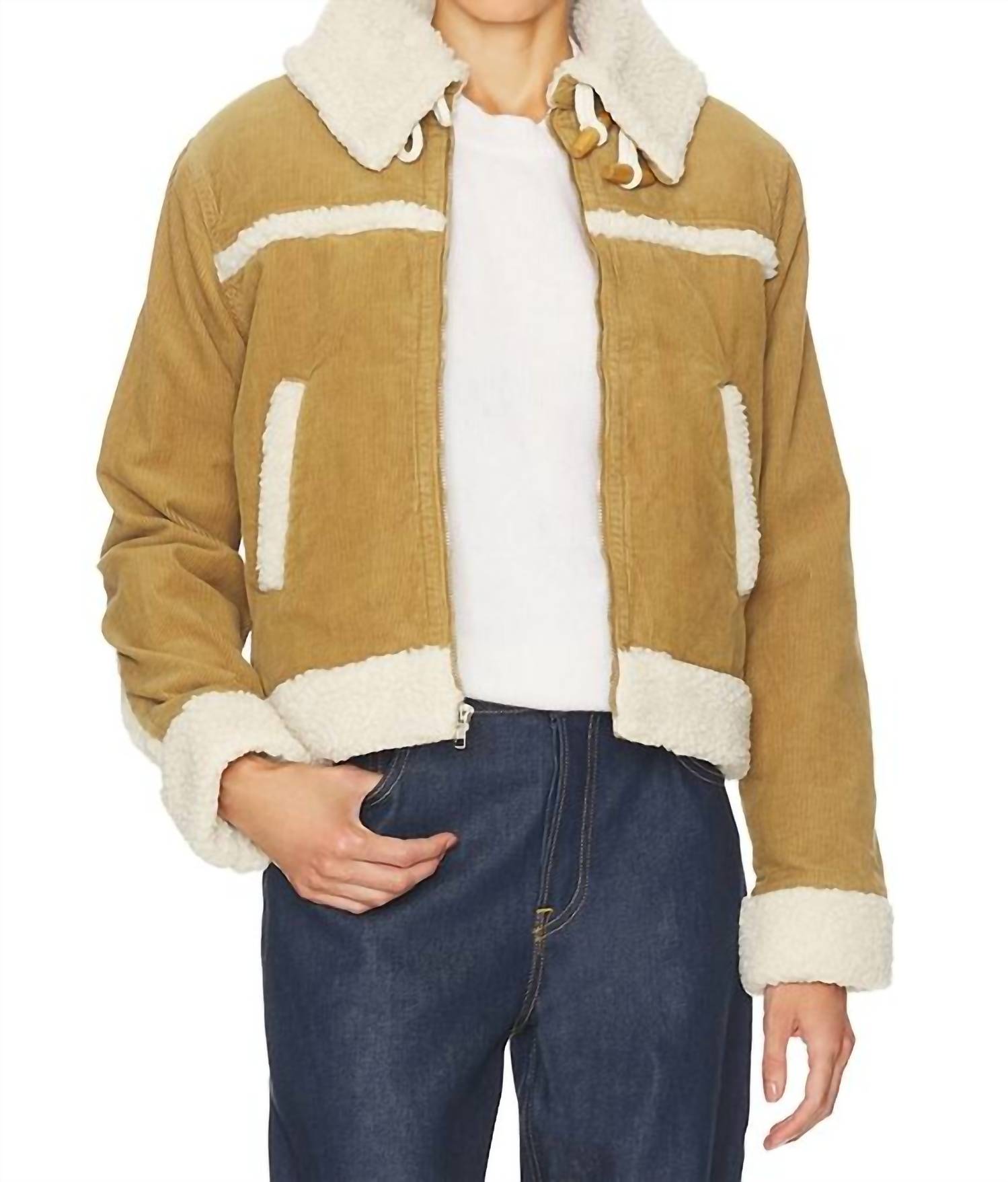 Amo - Betty Shearling Corduroy Jacket