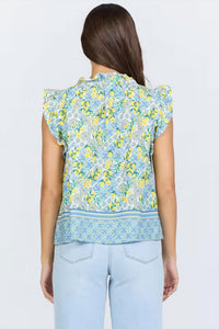 Dear John Denim - Puja Cap Sleeve Top