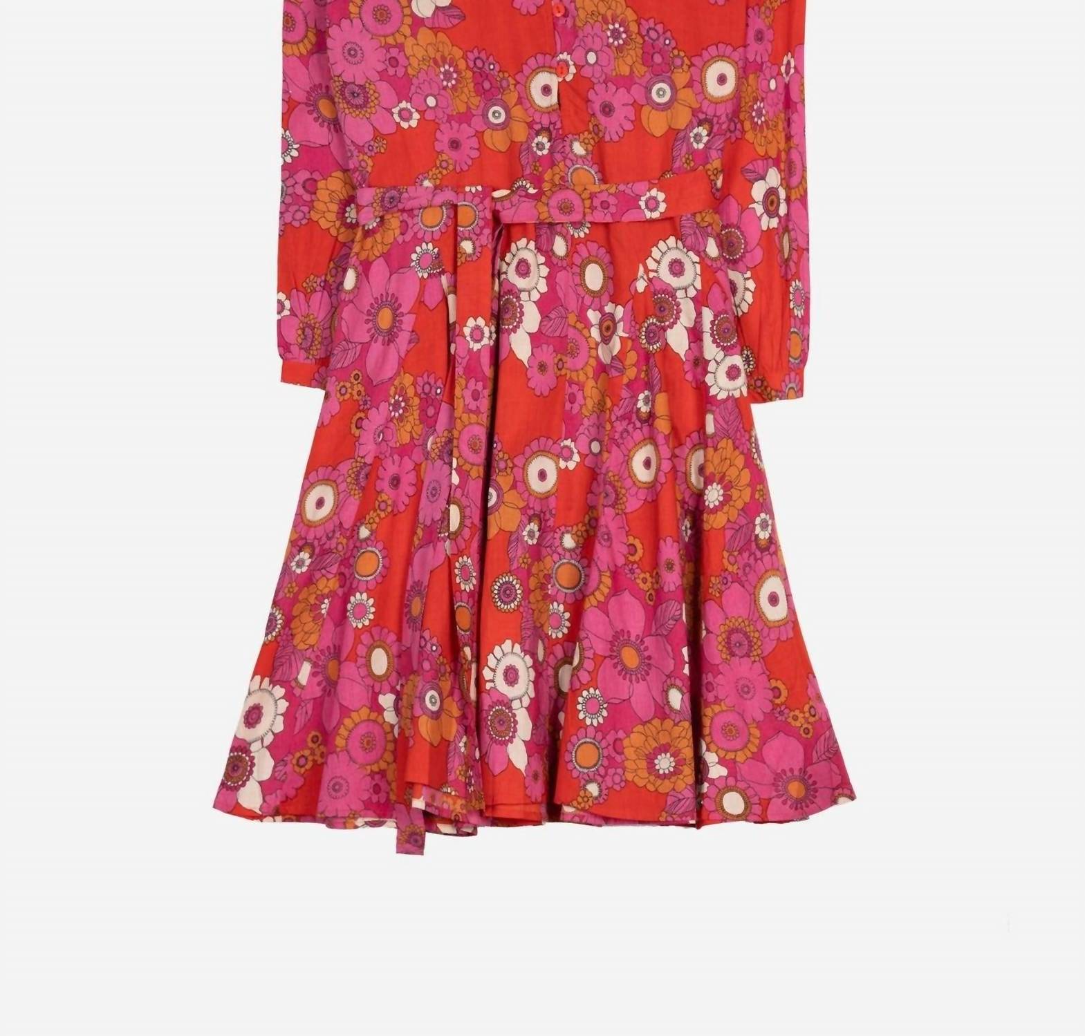 An'Ge - Archie Tie Waist Dress