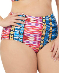 Raisins - Women's Curve High Waist Bikini Bottom - Plus