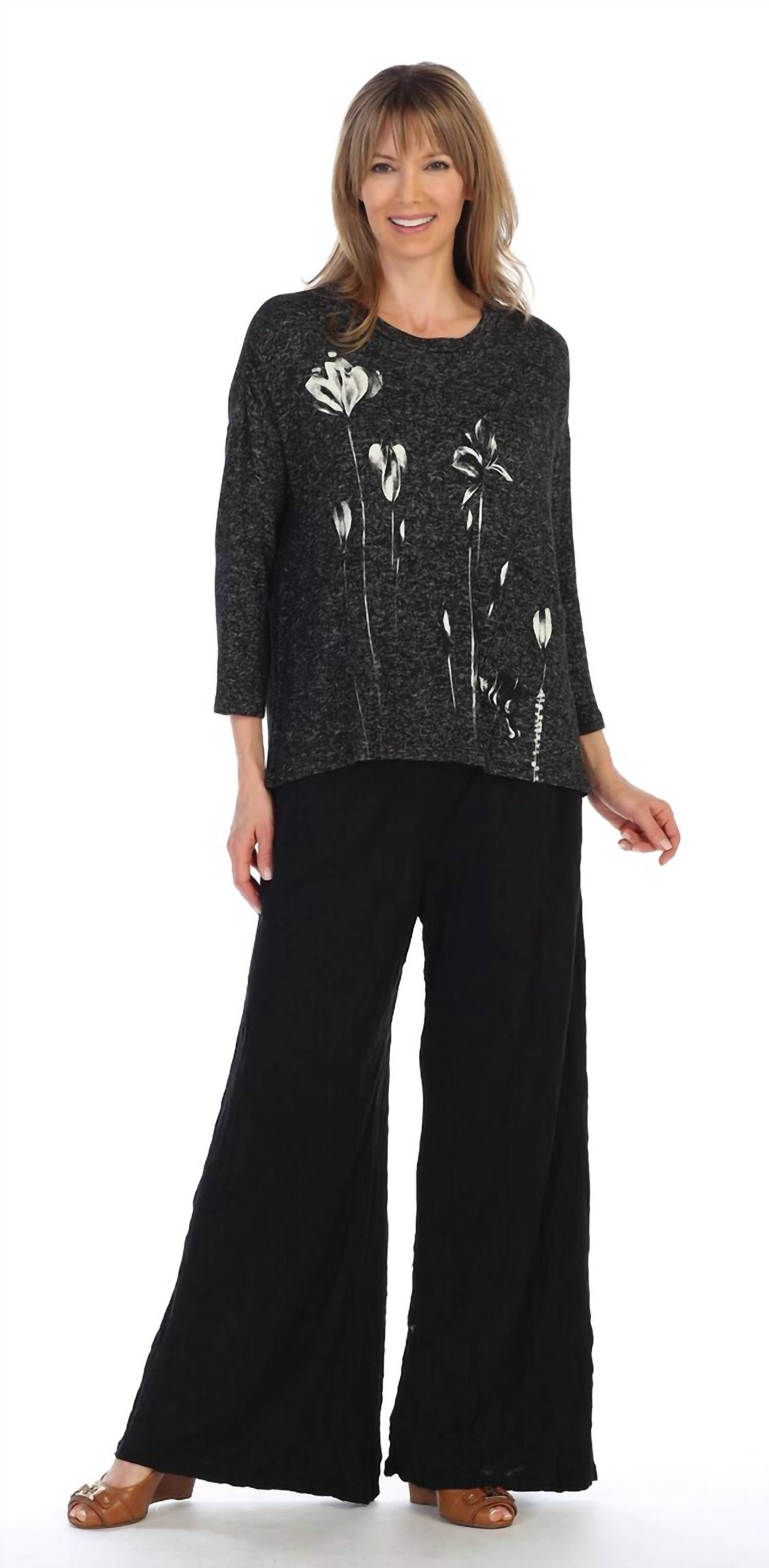 Jess & Jane - Ascent Sweater Knit Dolman Top