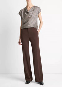 Vince - Mid-rise Tailored Flare Pant