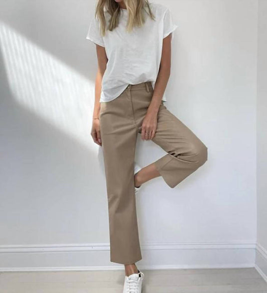 Six/Fifty - Ricki Vegan Leather Crop Pant