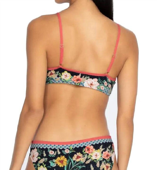 Johnny Was - Mia Front Tie Bikini Top