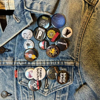 Archival Apparel - Unisex Upcycled Pins Jean Jacket