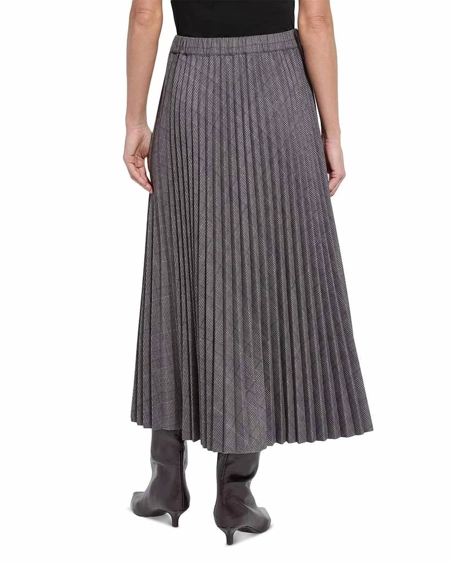Lysse - Pierra Ponte Pleated Midi Skirt