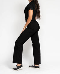 Judy Blue - High Waist Tummy Control Jumpsuit Straight Leg Jeans