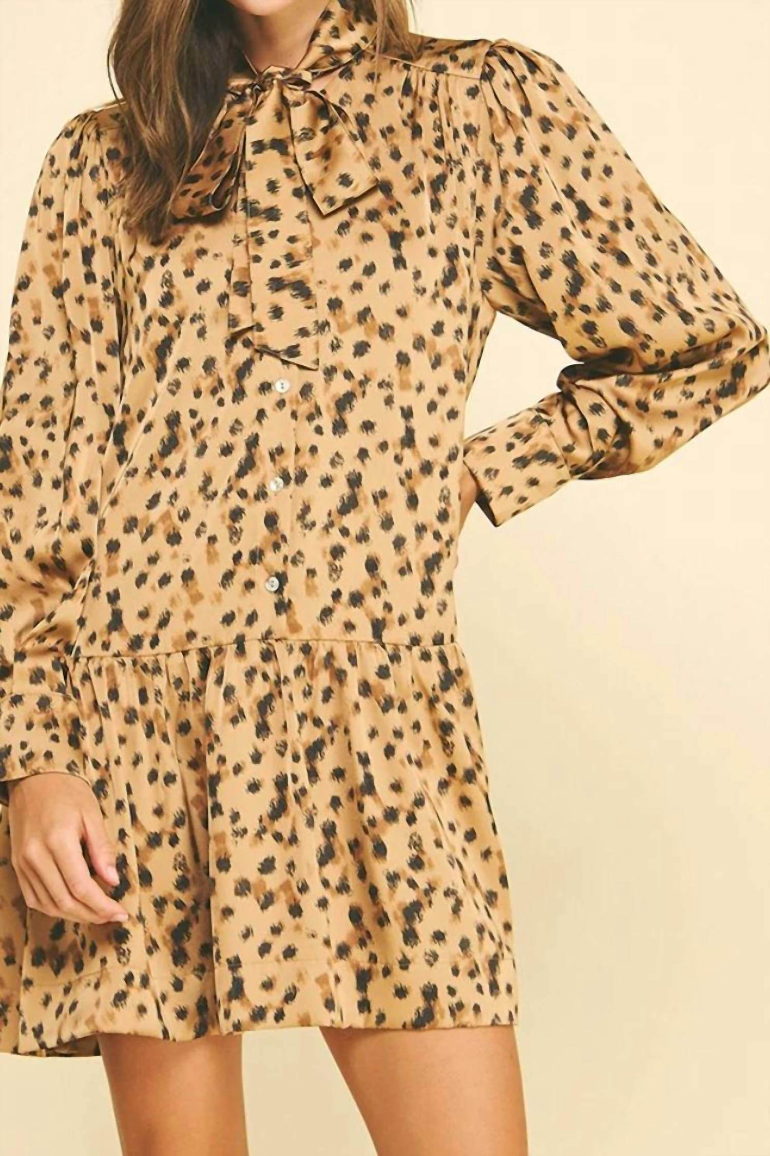 Pinch - Leopard Mini Dress