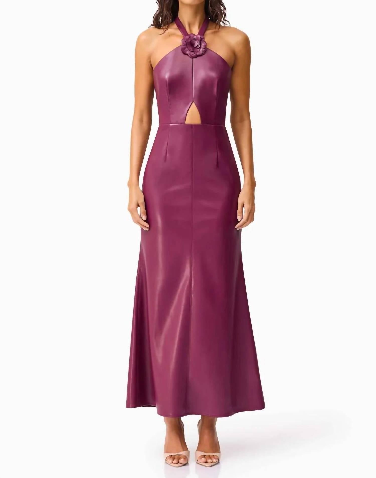 Elliatt - Nova Halter Evening Gown