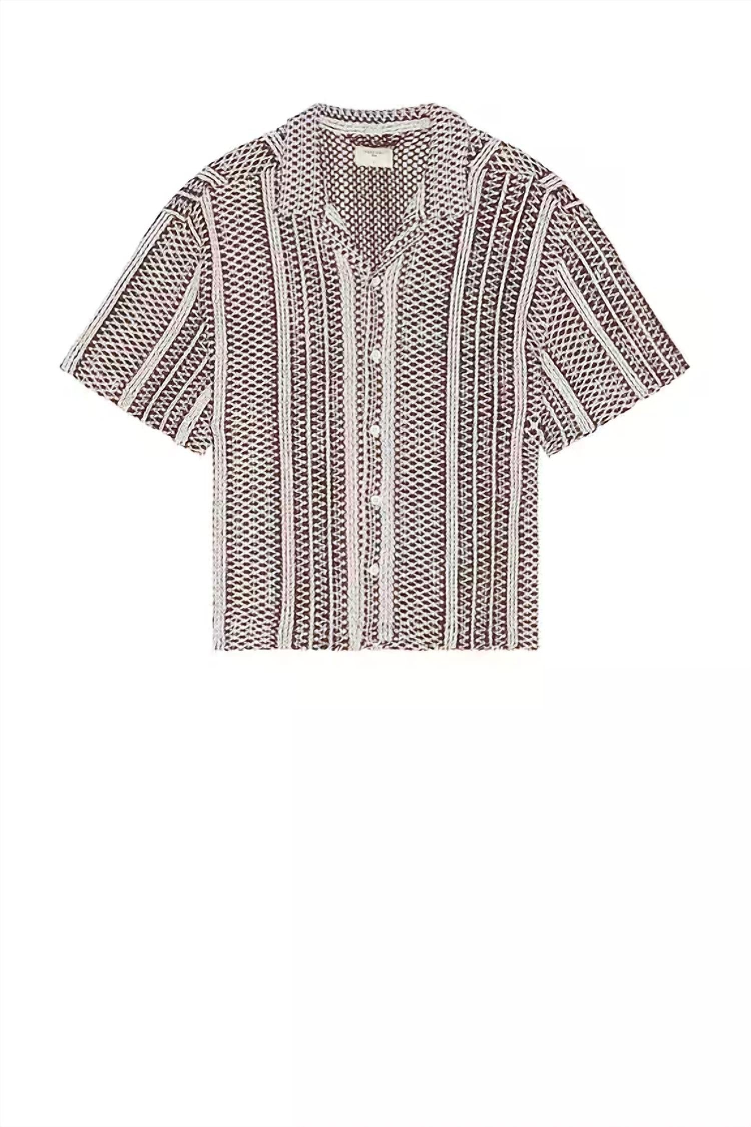 Percival - Hugh Crochet Cuban Shirt