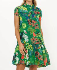 Oliphant - Cap Sleeve Mini Dress