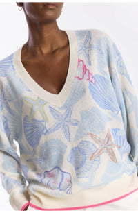 Brodie Cashmere - Scatter Shell Sweater