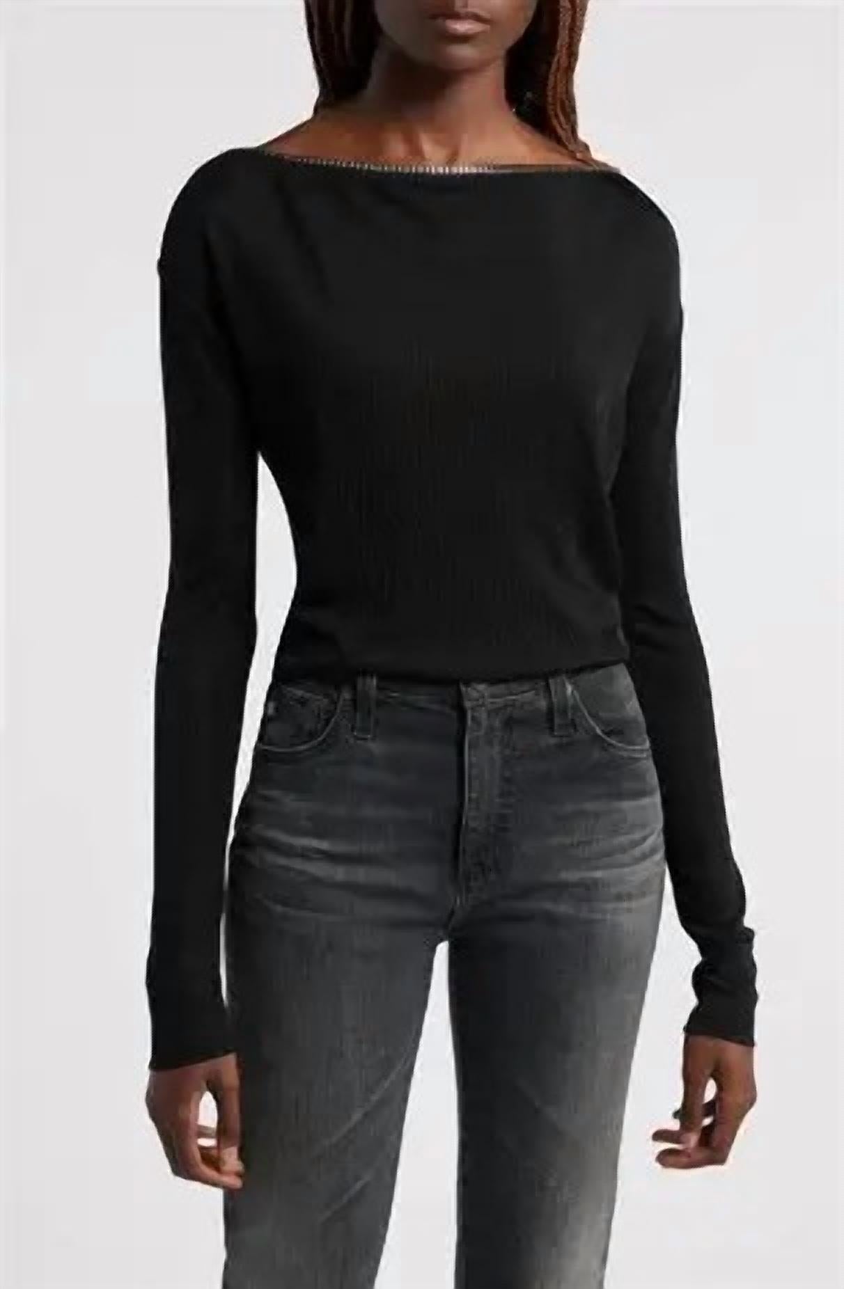 Rag & Bone - GWYNETH LONG SLEEVE TOP