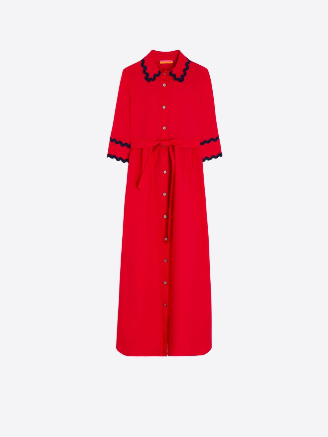 Vilagallo - Natalia Rojo Popelin Dress