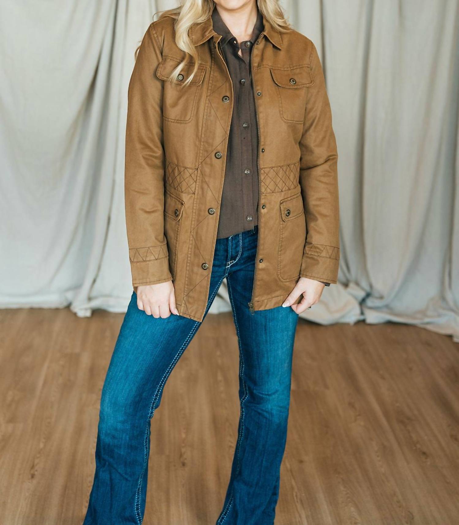 Madison Creek Outfitters - Hayes Safari Twill Jacket